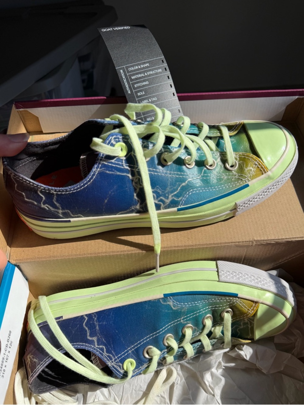 Converse Pigalle x Chuck 70 Low - Lightning Storm